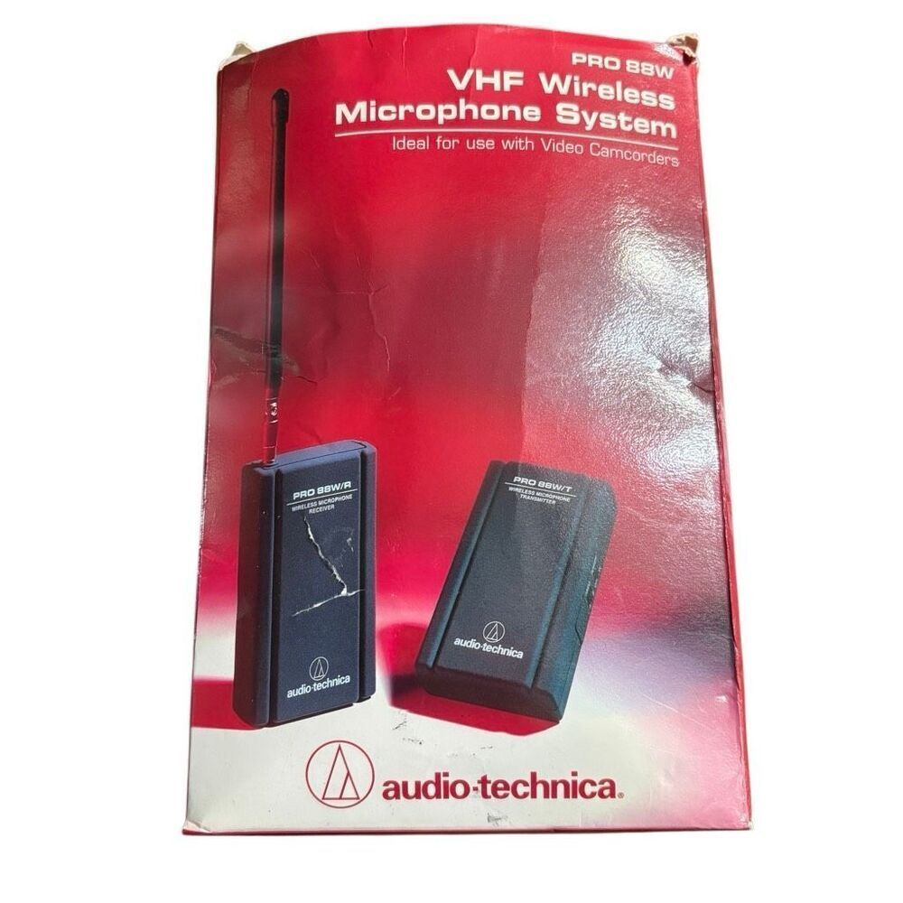 Audio-Technica Pro 88W VHF Wireless Microphone System W88-13-829